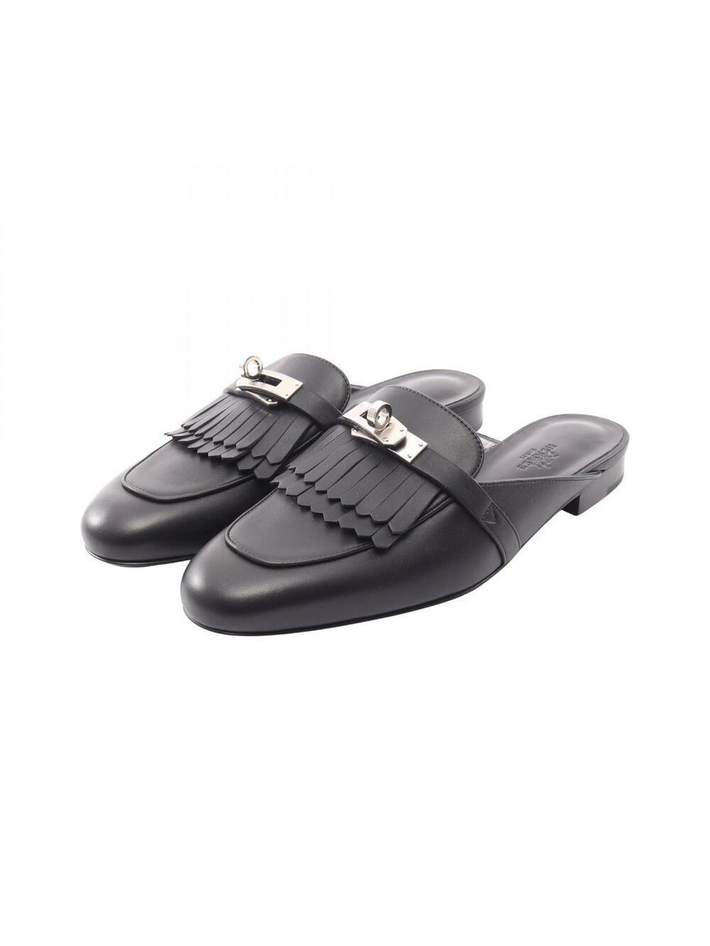 Hermes Oz Mule Shoes Slip-On #38 #338707H12B
